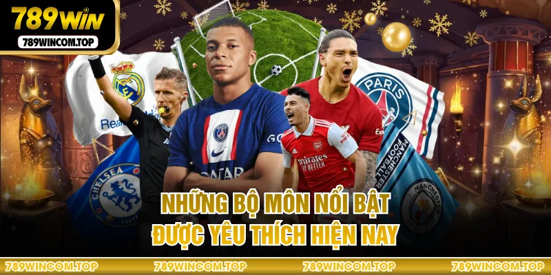 Những bộ môn nổi bật được yêu thích hiện nay